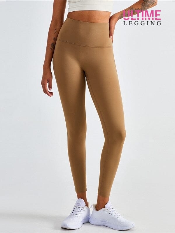 Legging Amincissant Anti-Cellulite Sport - Ultime-Legging Leggings Helanke-Srbija.com sa Marron clair