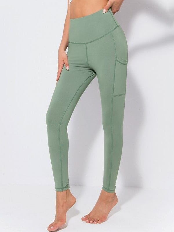 Legging Sport Push Up Poches Leggings Helanke-Srbija.com : Legging Femme | Vêtements de Sport sa Vert