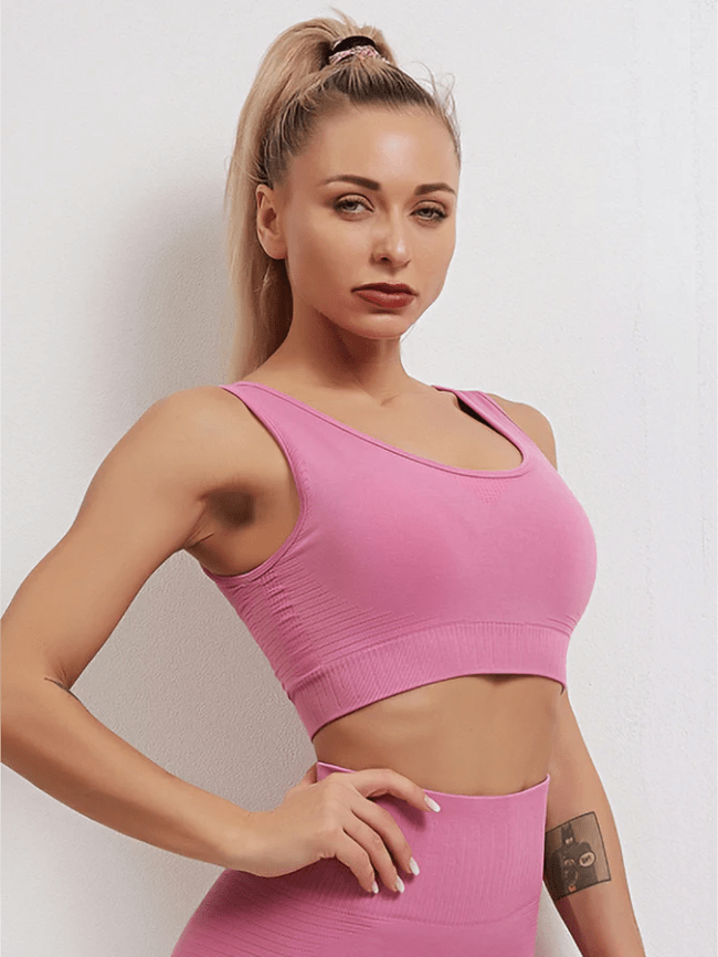 Soutien-Gorge Sport Respirant Sans Couture Soutien-gorge sport Helanke-Srbija.com : Legging Femme | Vêtements de Sport sa Rose