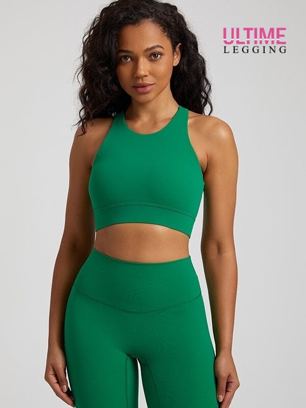 Brassière Sport Agrafes - Ultime-Legging Brassière Helanke-Srbija.com sa Vert 