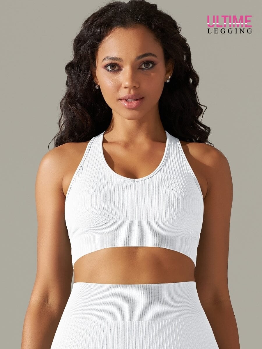 Brassière Sport Anti Choc - Ultime-Legging Soutien-gorge sport Helanke-Srbija.com sa Blanc 