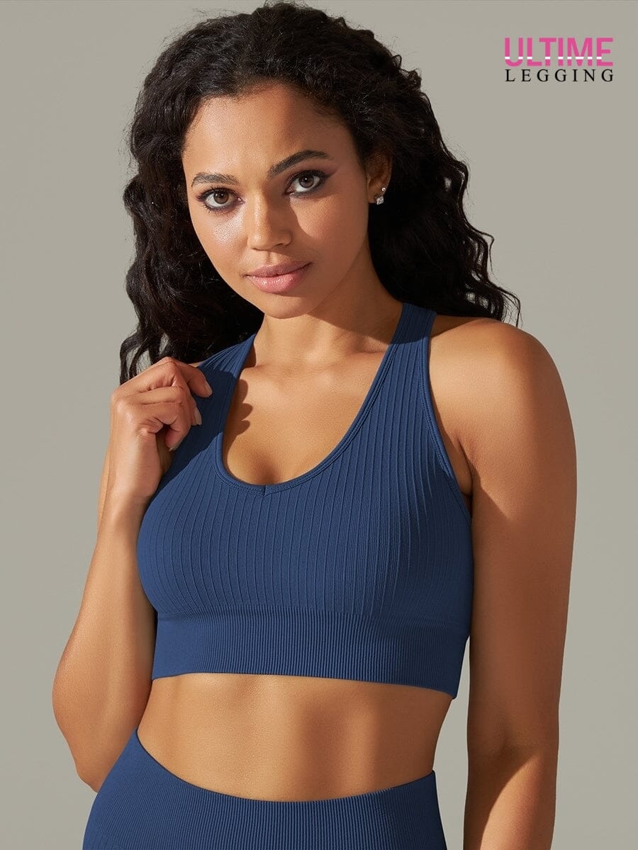 Brassière Sport Anti Choc - Ultime-Legging Soutien-gorge sport Helanke-Srbija.com sa Bleu 