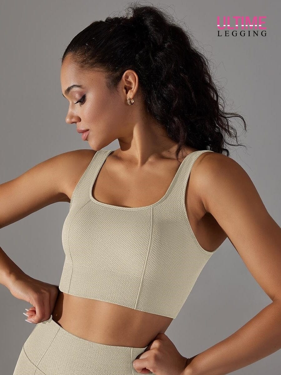 Brassière Sport Anti Frottement - Ultime-Legging Brassière Helanke-Srbija.com sa Gris clair 