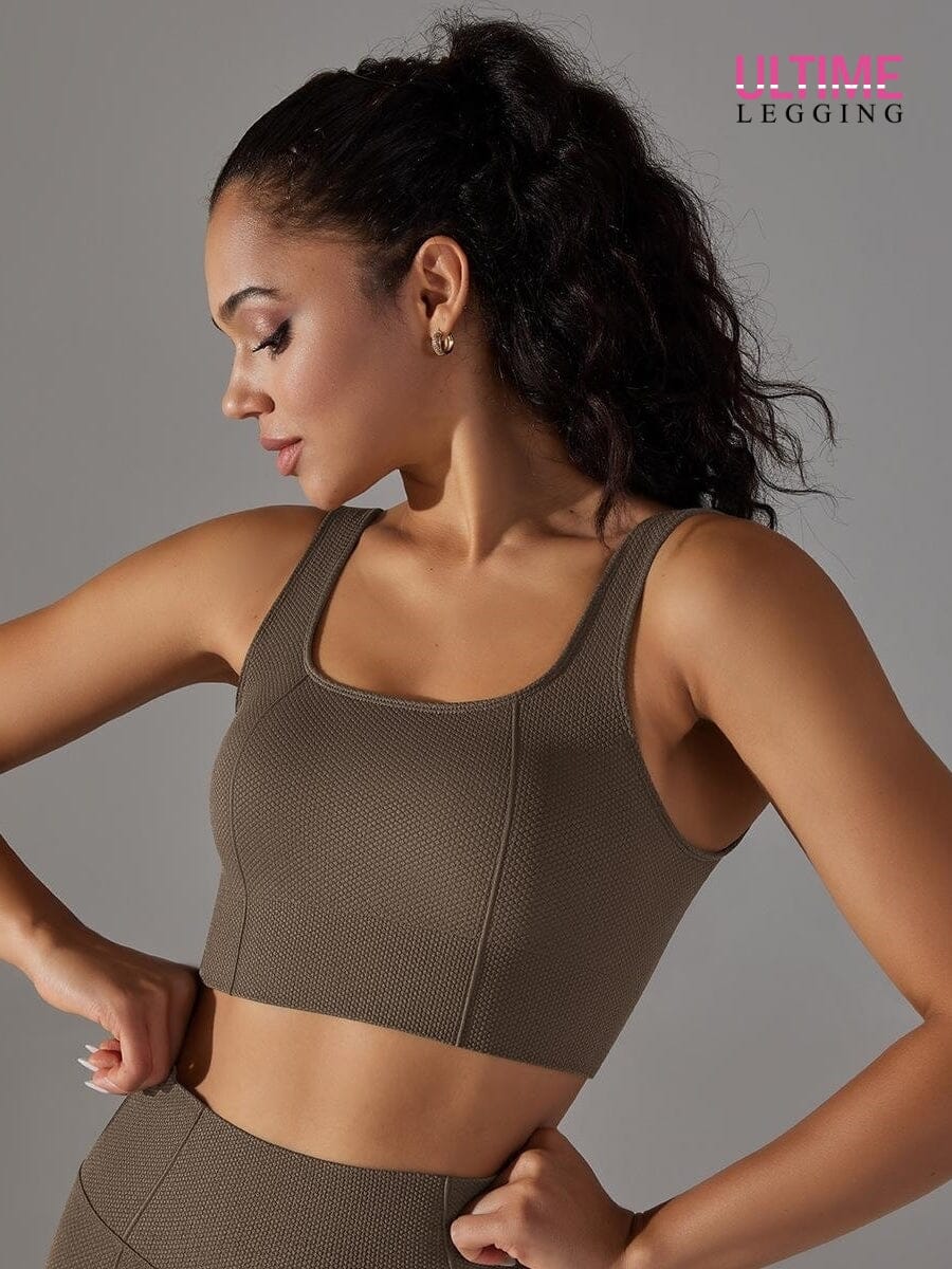 Brassière Sport Anti Frottement - Ultime-Legging Brassière Helanke-Srbija.com sa Marron 