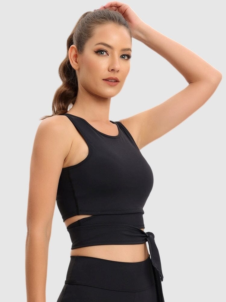 Brassière Sport Croisée Devant Brassière Helanke-Srbija.com sa Noir 