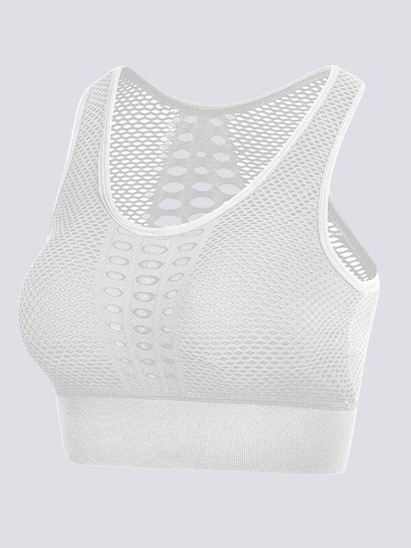 Brassière Sport Dos Ouvert Brassière Helanke-Srbija.com sa Blanc 