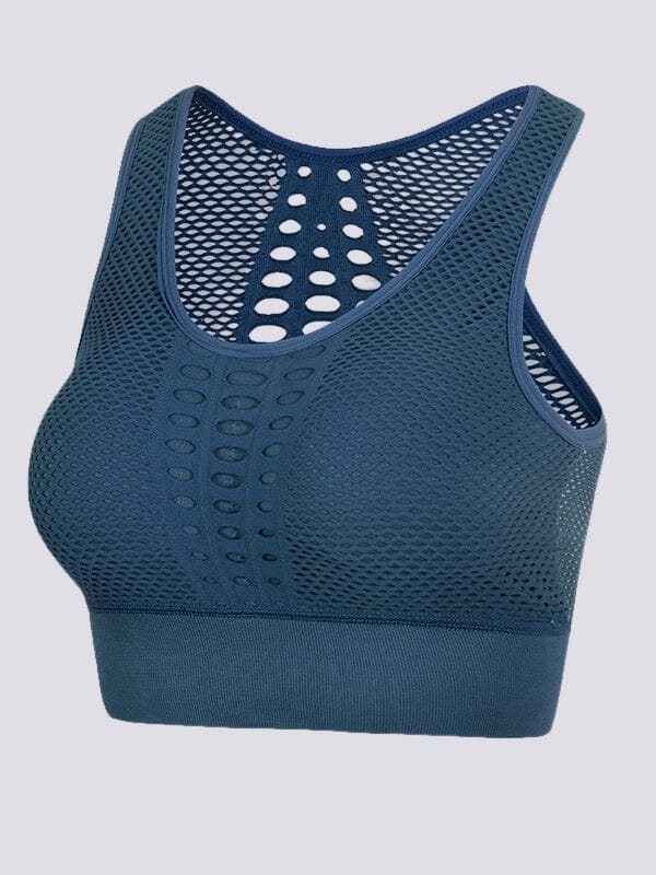 Brassière Sport Dos Ouvert Brassière Helanke-Srbija.com sa Bleu 