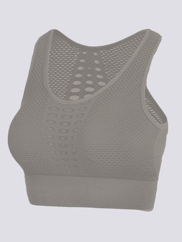 Brassière Sport Dos Ouvert Brassière Helanke-Srbija.com sa Gris 