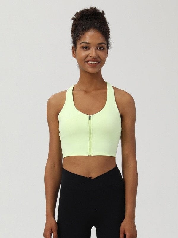 Brassière Sport Fermeture Devant Brassière Helanke-Srbija.com sa Citron 