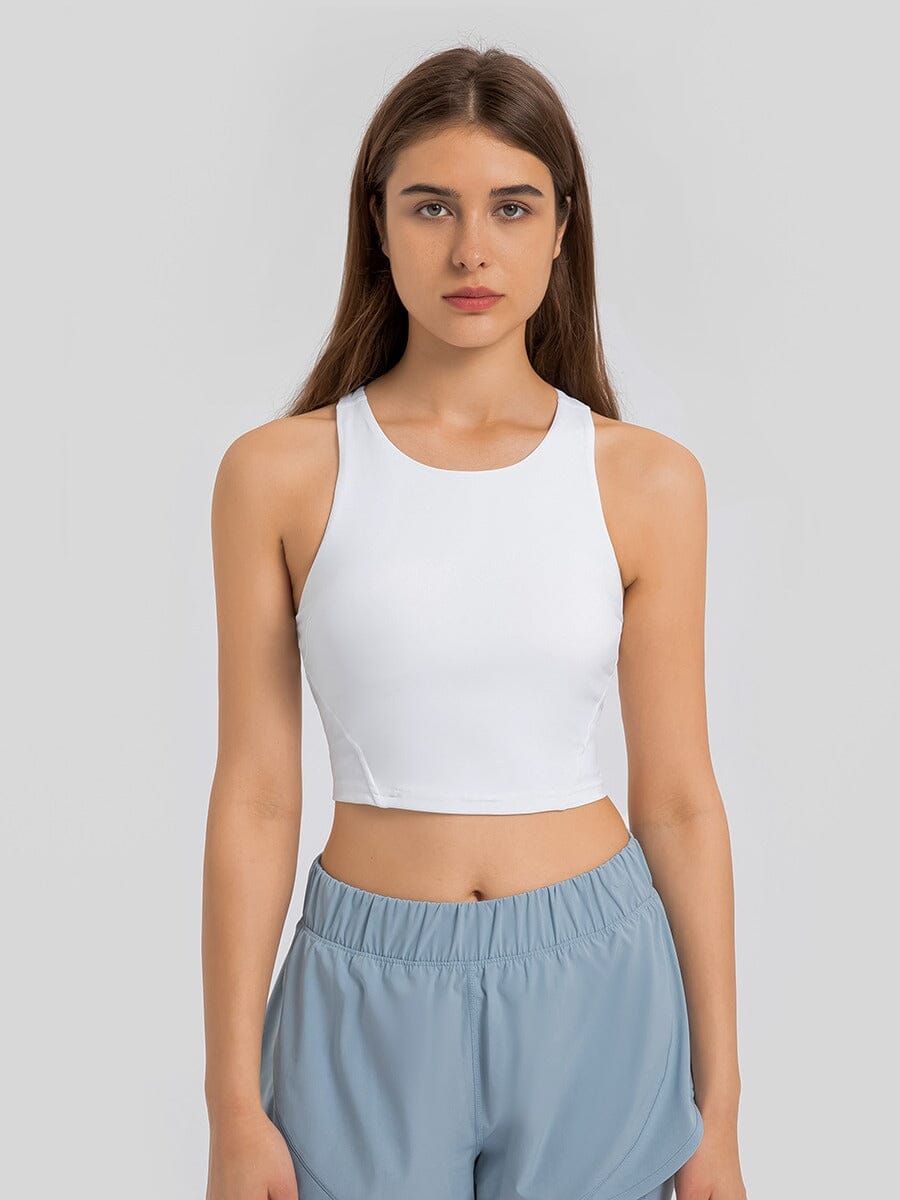 Brassière Sport Fort Maintien Brassière Helanke-Srbija.com : Legging Femme | Vêtements de Sport XS Blanc 