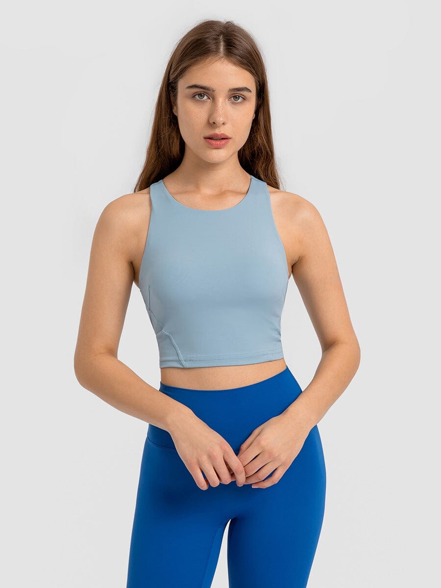 Brassière Sport Fort Maintien Brassière Helanke-Srbija.com : Legging Femme | Vêtements de Sport XS Bleu 