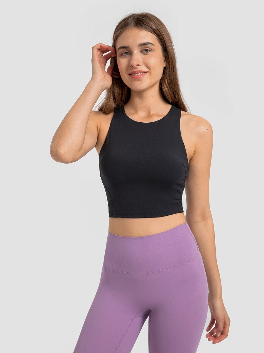 Brassière Sport Fort Maintien Brassière Helanke-Srbija.com : Legging Femme | Vêtements de Sport XS Noir 