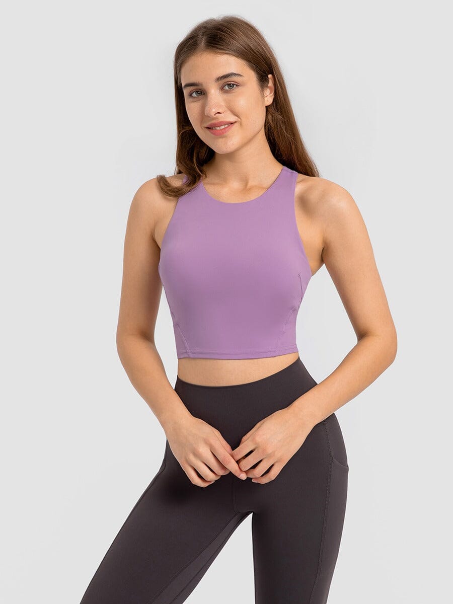 Brassière Sport Fort Maintien Brassière Helanke-Srbija.com : Legging Femme | Vêtements de Sport XS Violet 