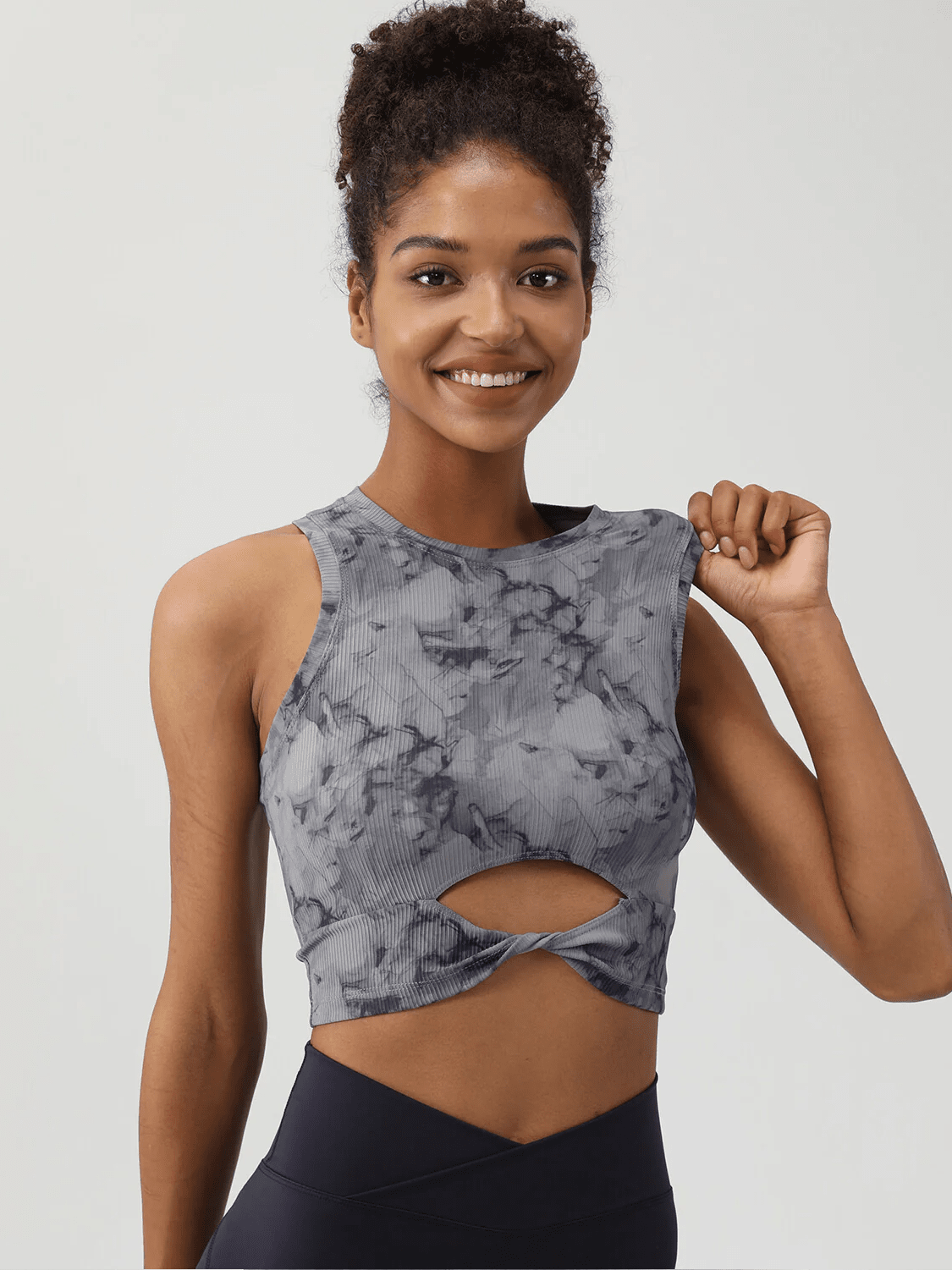 Brassière Sport Longue - Nina Soutien-gorge sport Helanke-Srbija.com sa Gris 