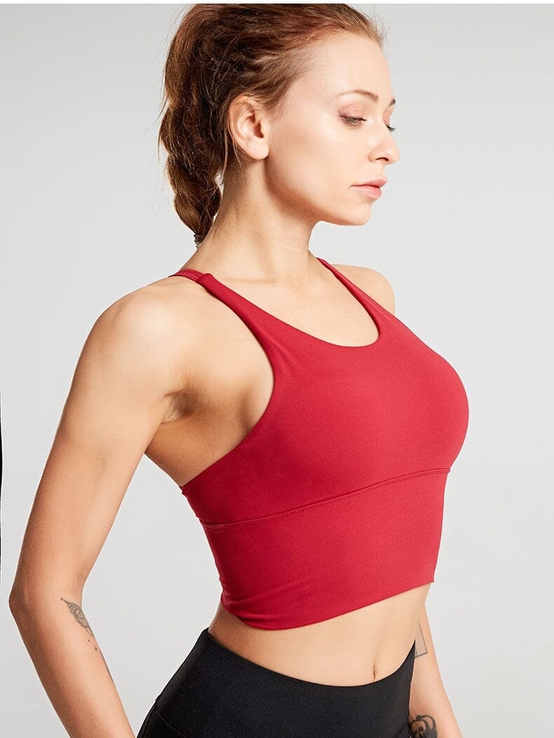 Brassière Sport Maintien Extrême Brassière Helanke-Srbija.com M Rouge 