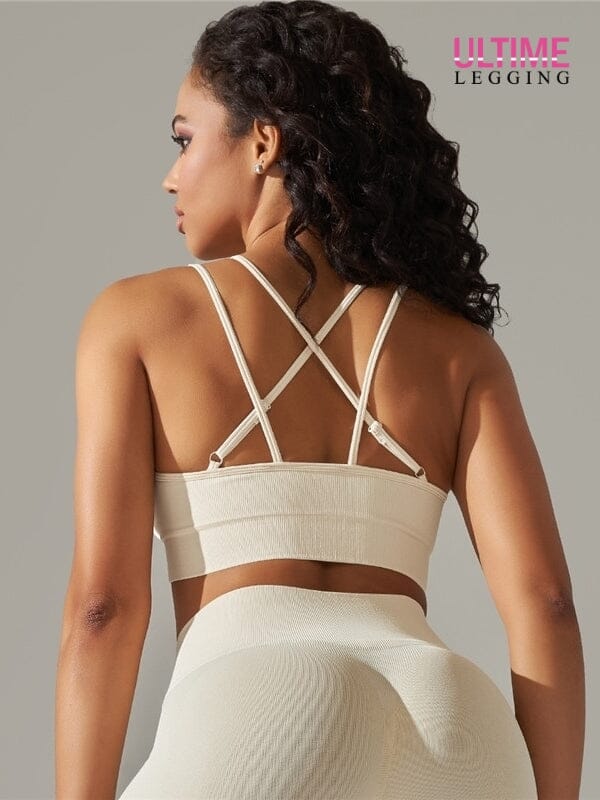Brassière Sport Maintien Renforcé - Ultime-Legging Brassière Helanke-Srbija.com sa Beige 