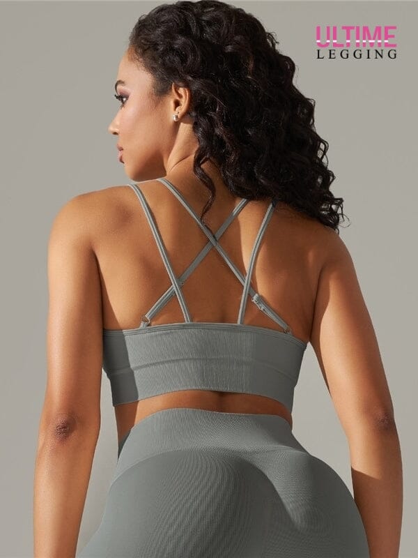 Brassière Sport Maintien Renforcé - Ultime-Legging Brassière Helanke-Srbija.com sa Gris 