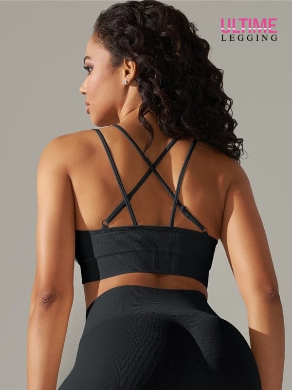 Brassière Sport Maintien Renforcé - Ultime-Legging Brassière Helanke-Srbija.com sa Noir 