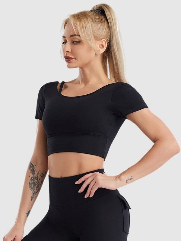 Brassière Sport Manches Courtes Brassière Helanke-Srbija.com sa Noir 