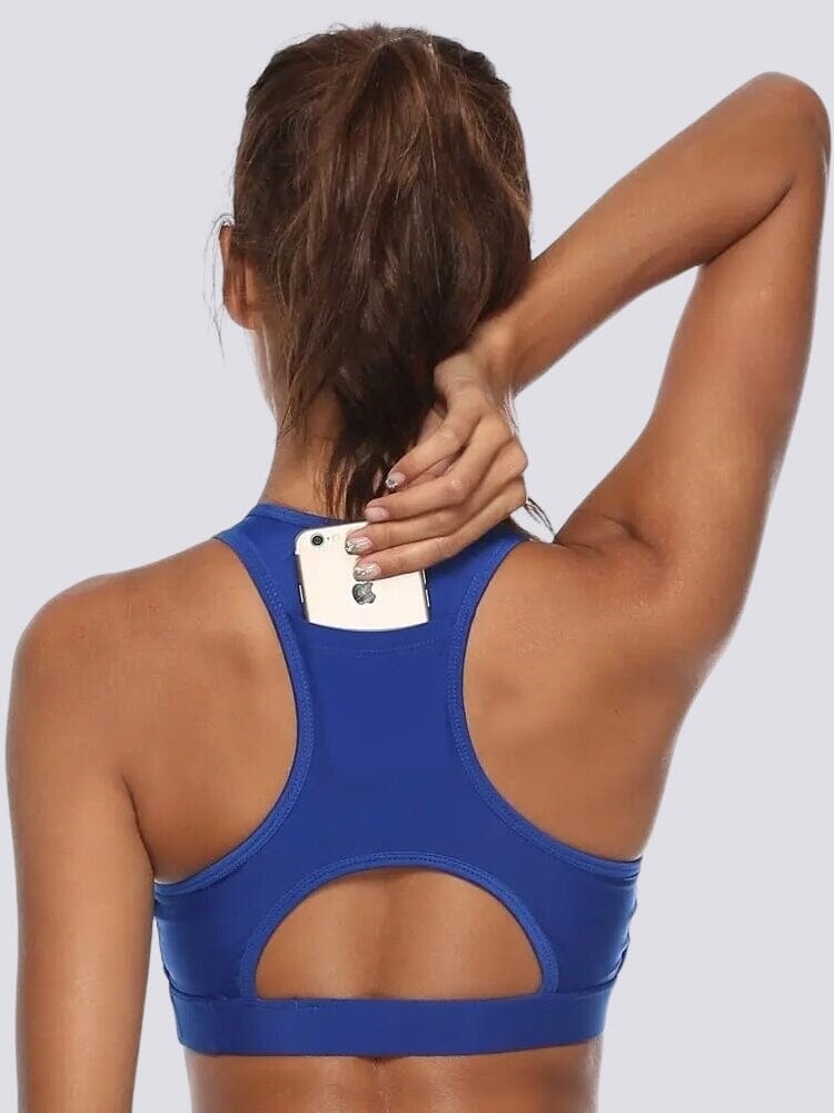 Brassière Sport Poche Brassière Helanke-Srbija.com sa Bleu 