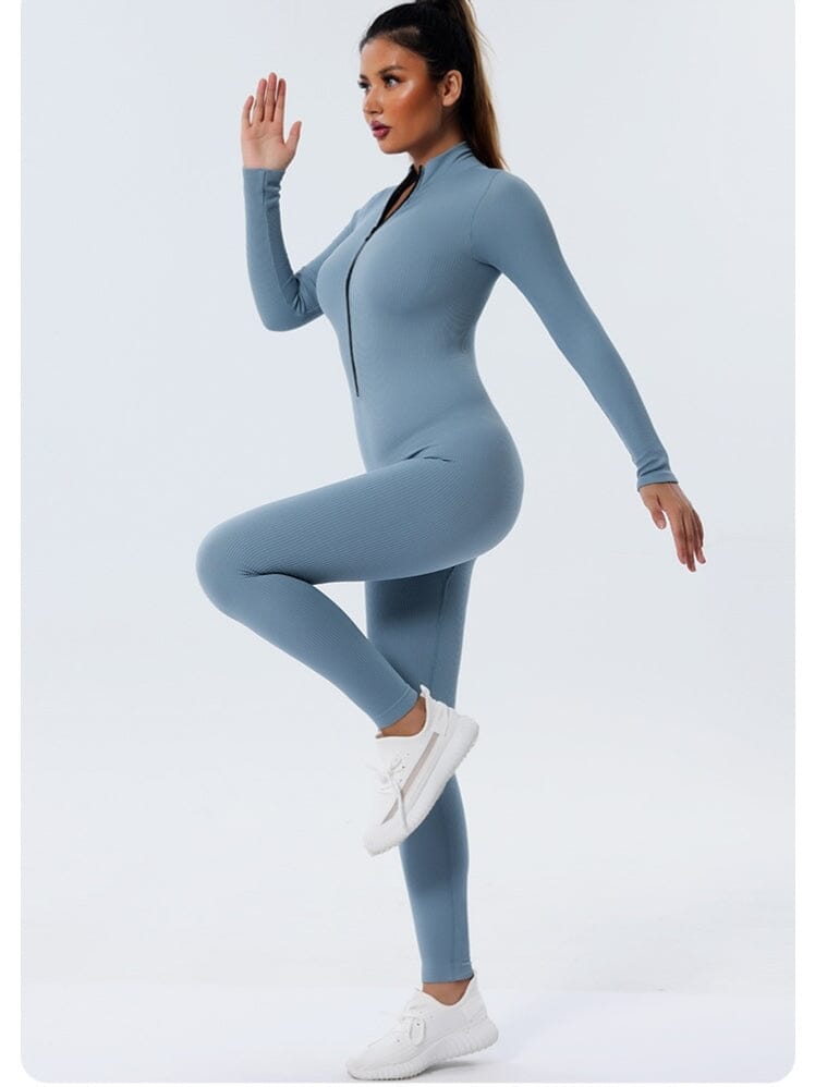 Combinaison Sport Manches Longues Combinaison sport Helanke-Srbija.com sa Bleu 