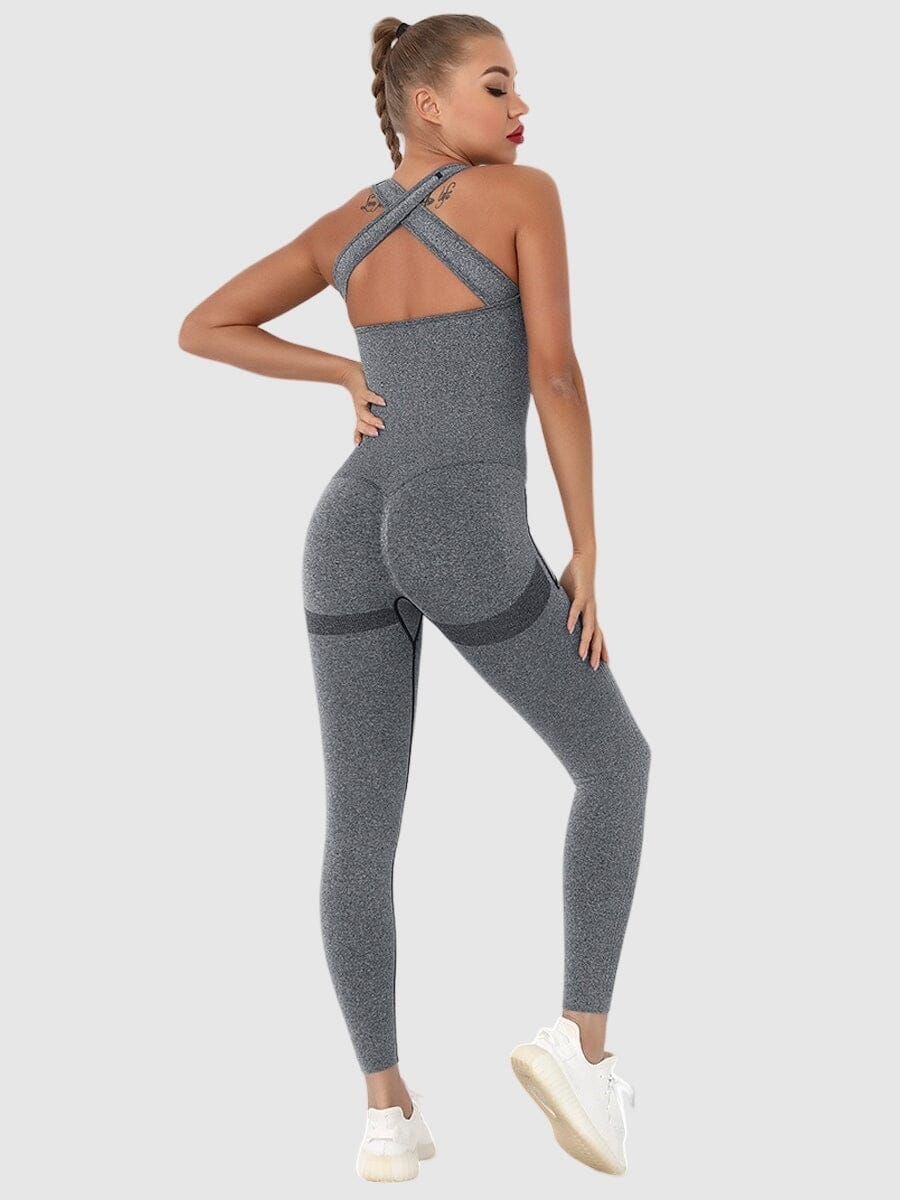 Combinaison Sport Push Up Combinaison sport Helanke-Srbija.com sa Gris foncé 