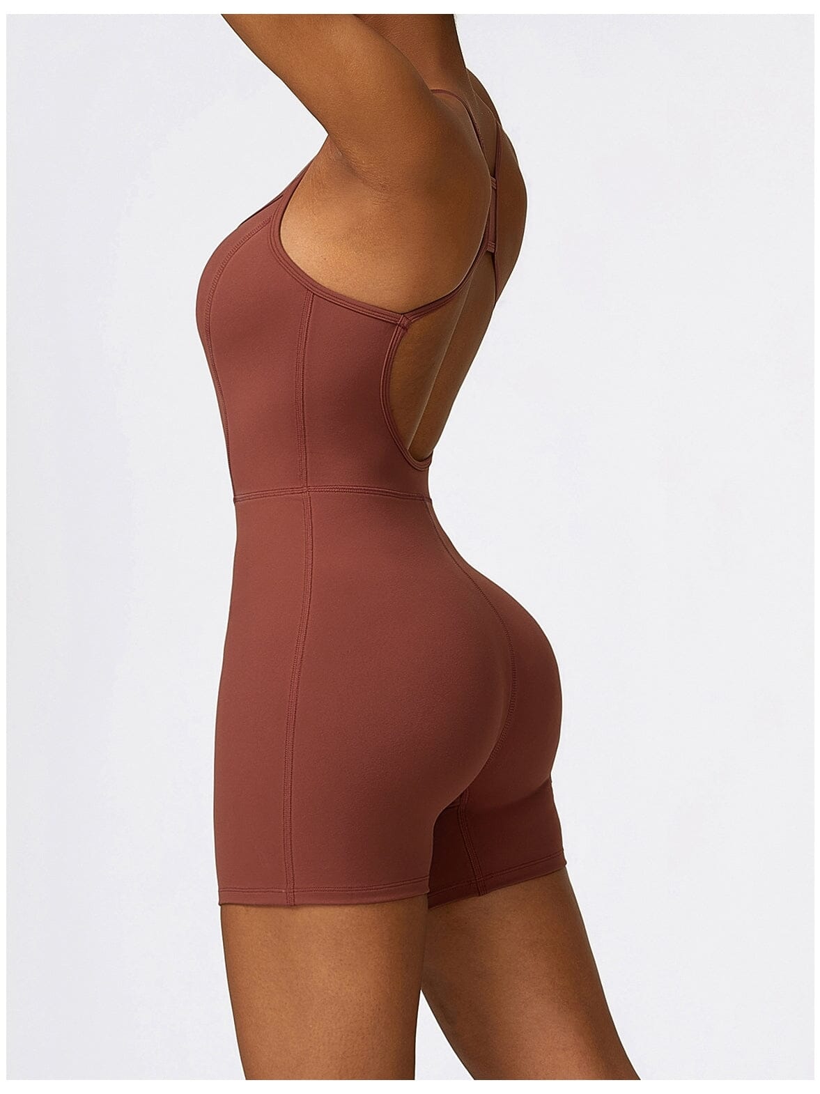 Combishort Sport Moulante Combinaison sport Ultime-Legging sa Rouille 