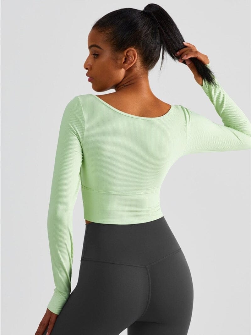 Aktiiviset Crop-toppi | Urheilullinen crop-toppi