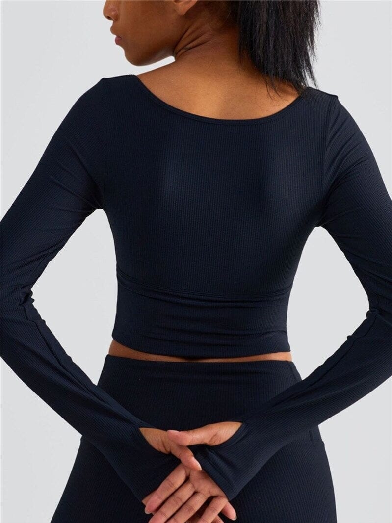 Aktiiviset Crop-toppi | Urheilullinen crop-toppi