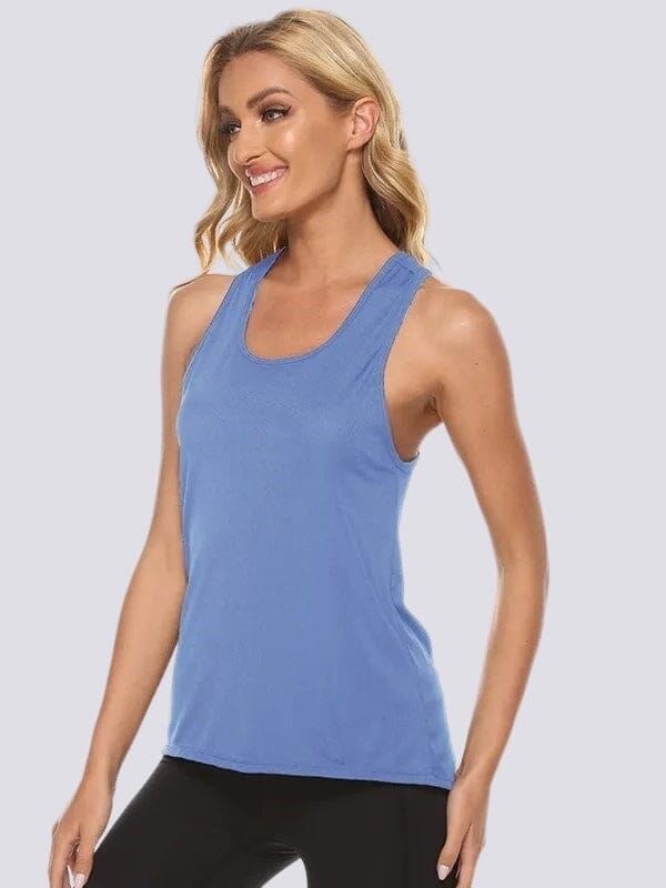 Débardeur Fitness Ample T-Shirt Helanke-Srbija.com sa Bleu 