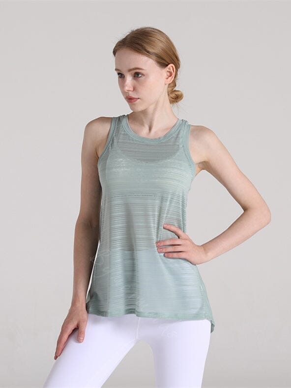 Débardeur Sport Transparent T-Shirt Helanke-Srbija.com sa Vert 