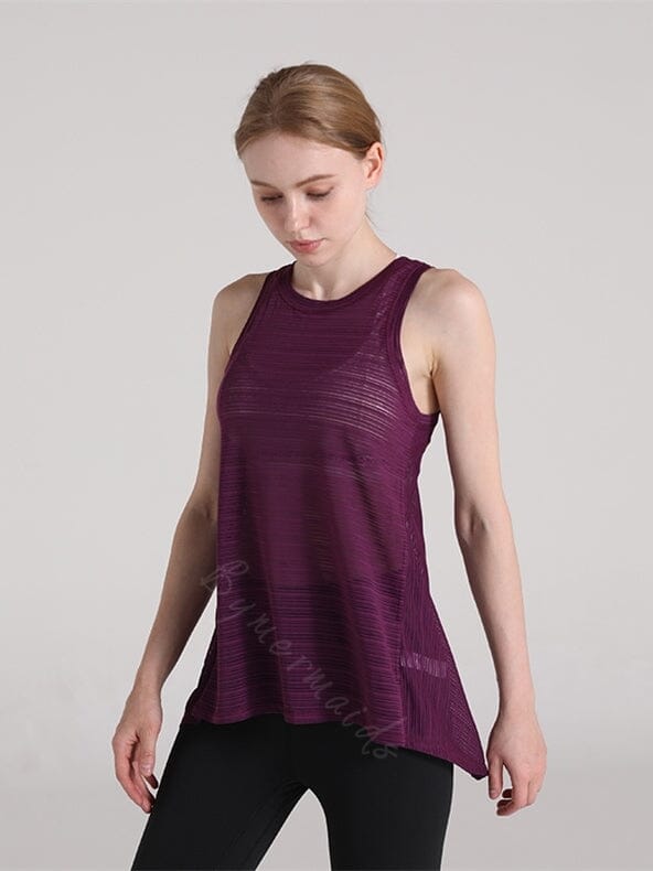 Débardeur Sport Transparent T-Shirt Helanke-Srbija.com sa Violet 