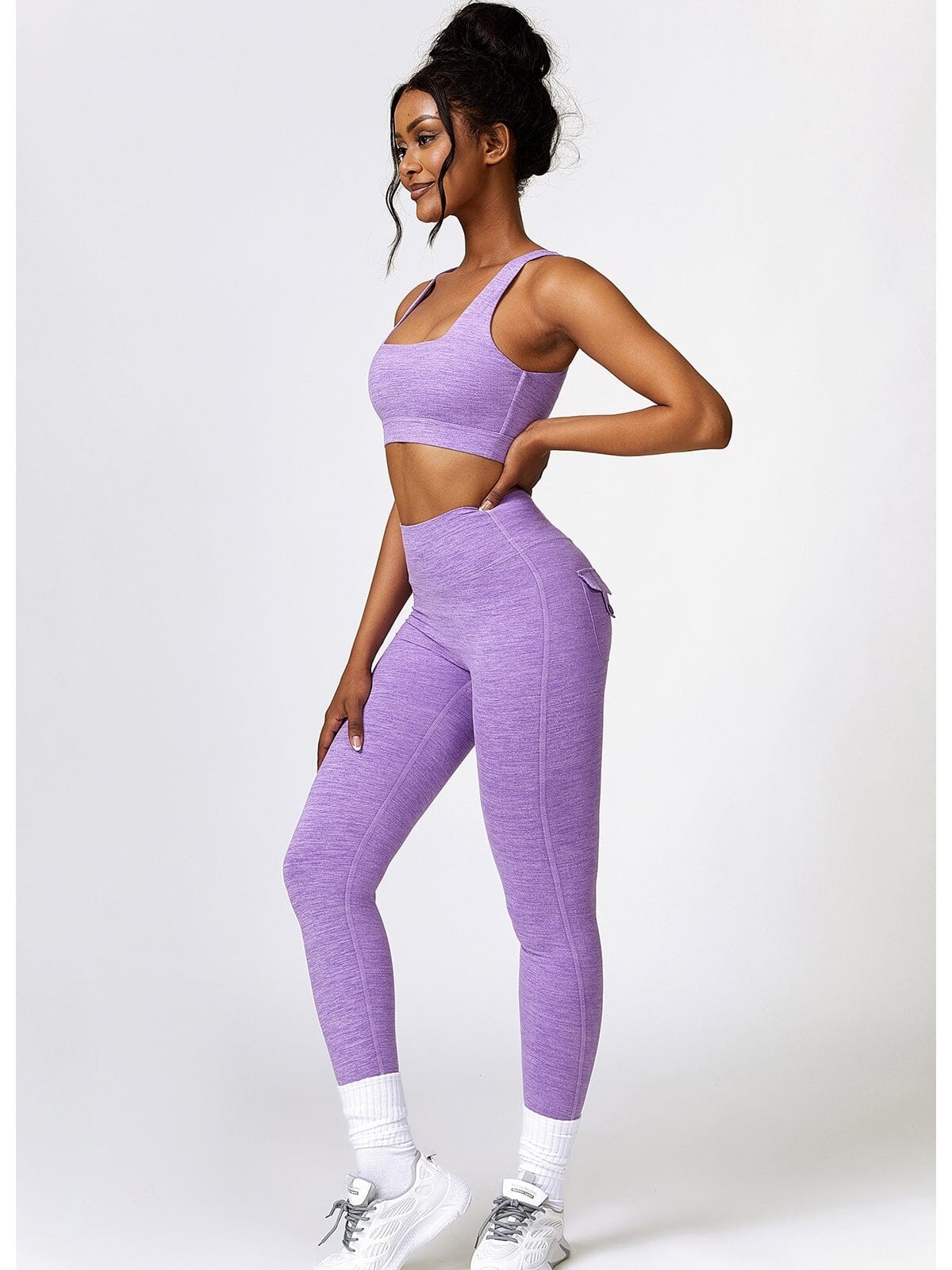 Ensemble Legging Sport Sculptant - Joséphine Ensemble Sport Helanke-Srbija.com sa Violet 