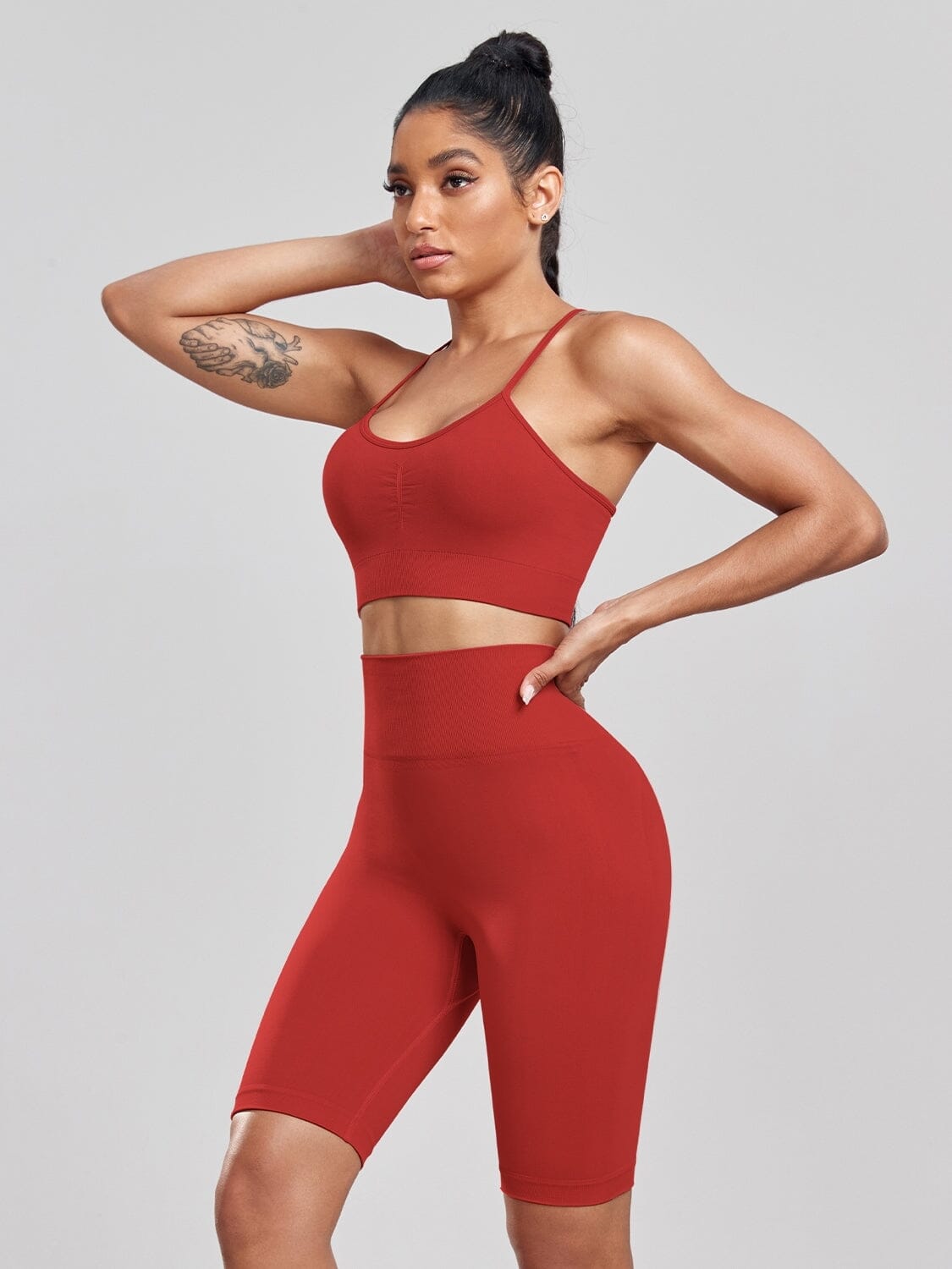 Ensemble Push Up, Sport Short Long Ensemble Sport Helanke-Srbija.com sa Rouge 