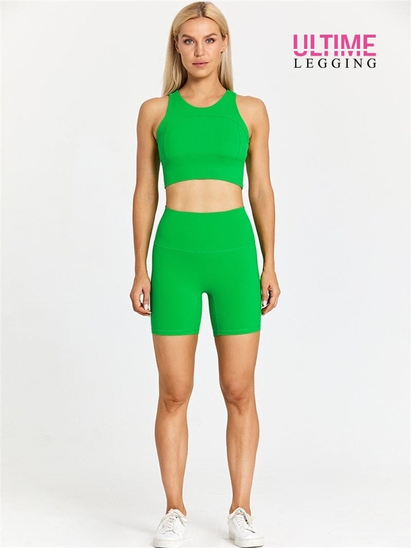 Ensemble Short Fitness - Ultime-Legging Ensemble Sport Helanke-Srbija.com sa Vert 
