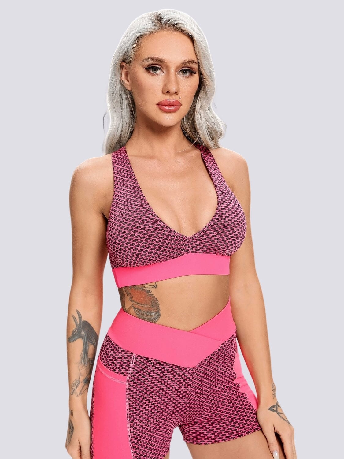 Ensemble Short Sport - Push Up Ensemble Sport Helanke-Srbija.com sa Rose 