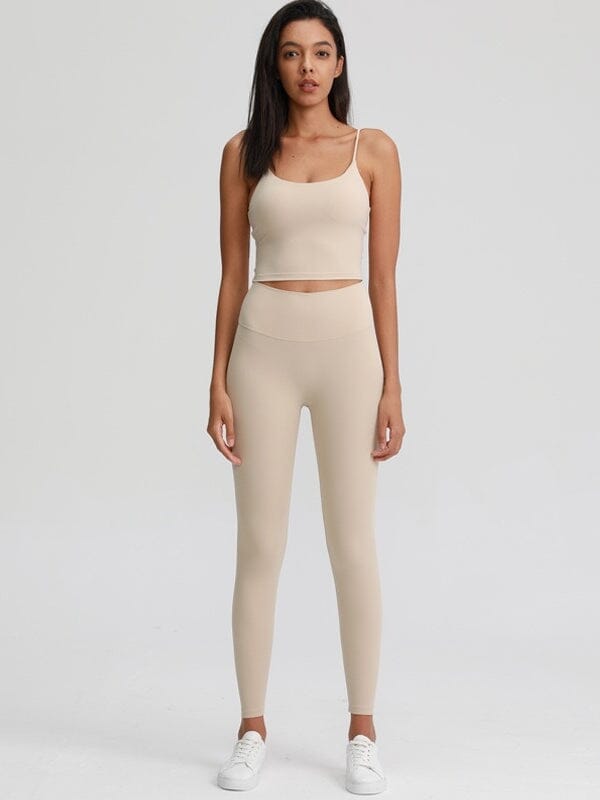 Ensemble Sport Compressif - LoliSport Ensemble Sport Helanke-Srbija.com sa Beige 