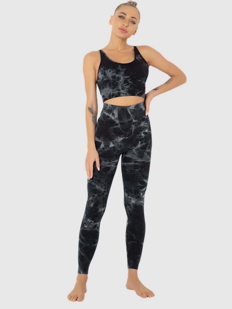Ensemble Sport Legging Galbant - Electric Ensemble Sport Helanke-Srbija.com sa Noir 