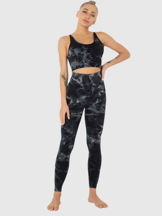 Ensemble Sport Legging Galbant - Electric Ensemble Sport Helanke-Srbija.com sa Noir 