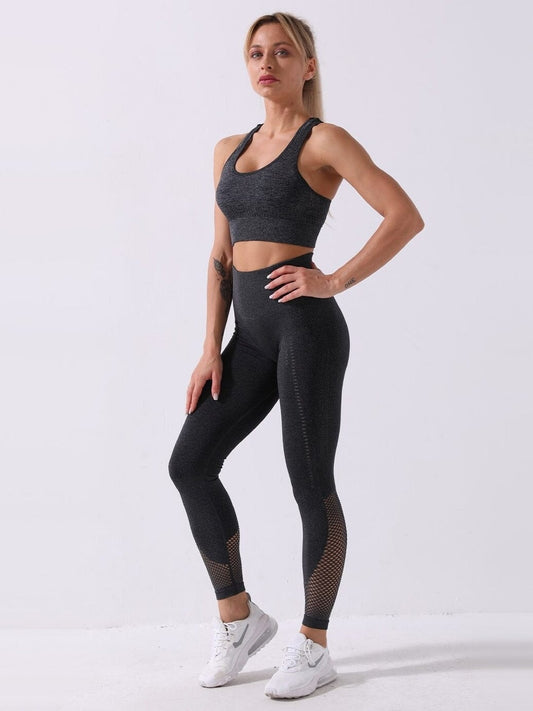 Ensemble Sport Maille Sans Couture Ensemble Sport Helanke-Srbija.com : Legging Femme | Vêtements de Sport sa Noir 