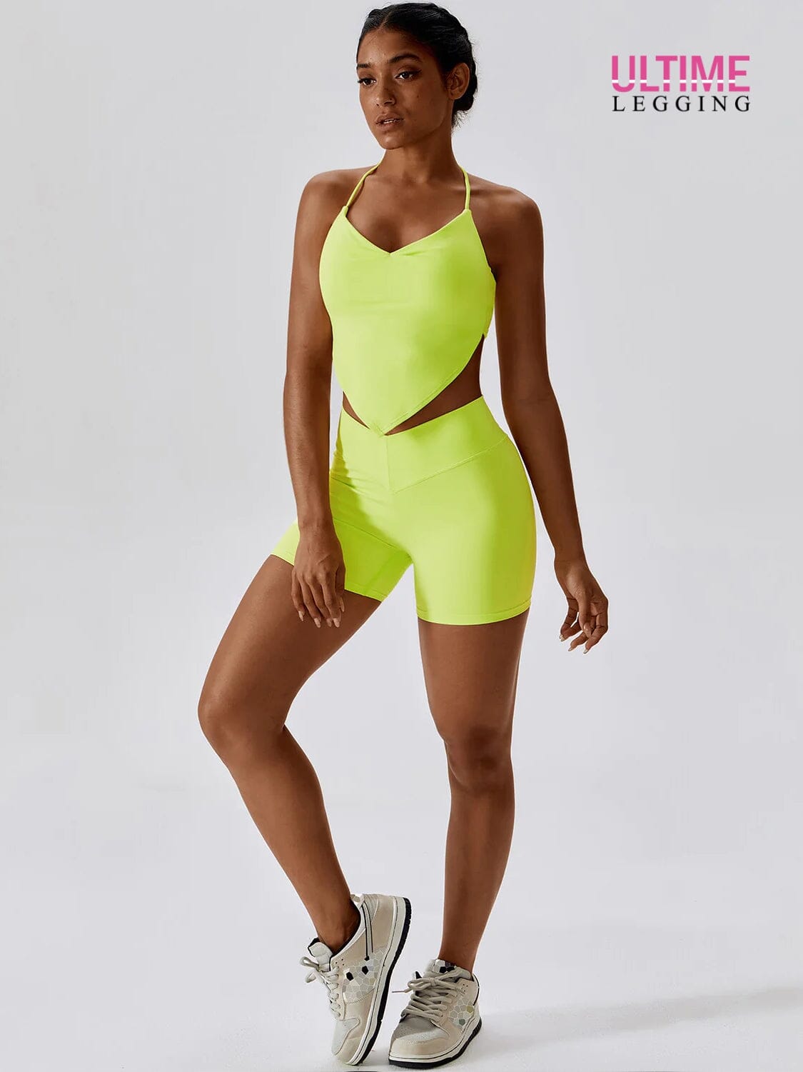 Ensemble Sport Short Poche - Suprem - Ultime-Legging Ensemble Sport Helanke-Srbija.com sa Jaune 