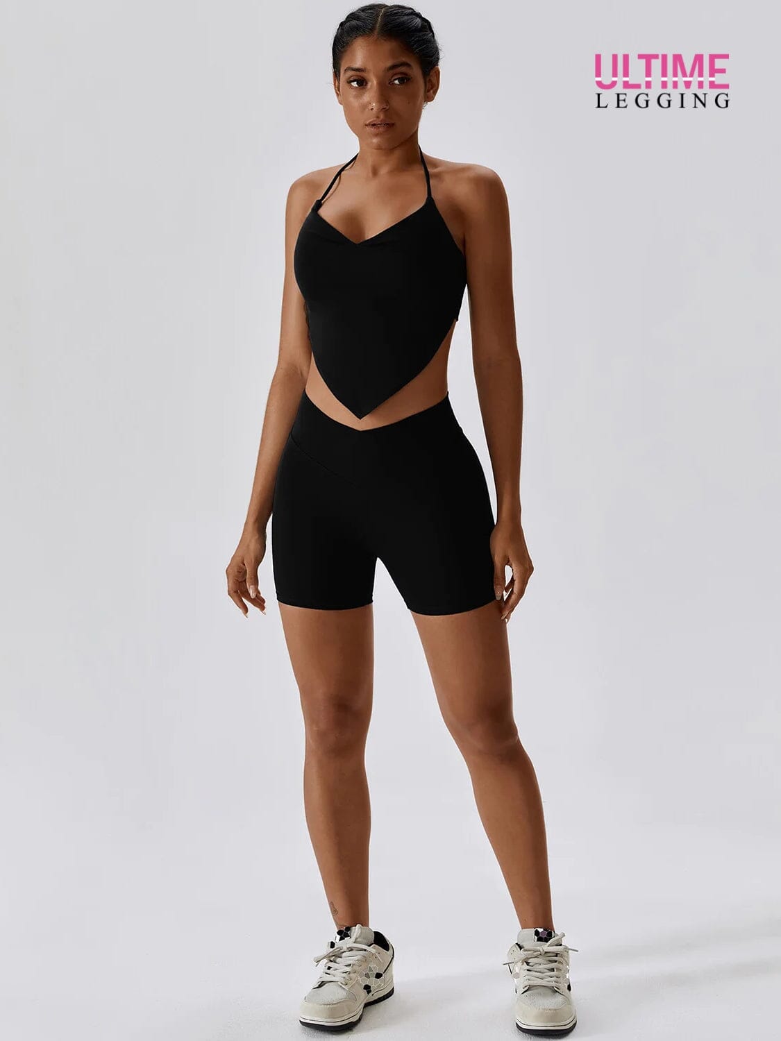 Ensemble Sport Short Poche - Suprem - Ultime-Legging Ensemble Sport Helanke-Srbija.com sa Noir 