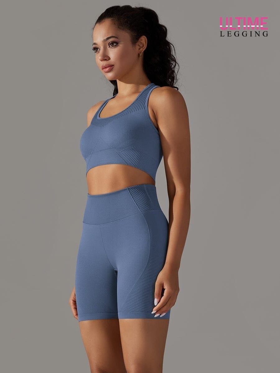 Ensemble Sport Short Soutien-Gorge - Suprem - Ultime-Legging Ensemble Sport Helanke-Srbija.com sa Bleu 