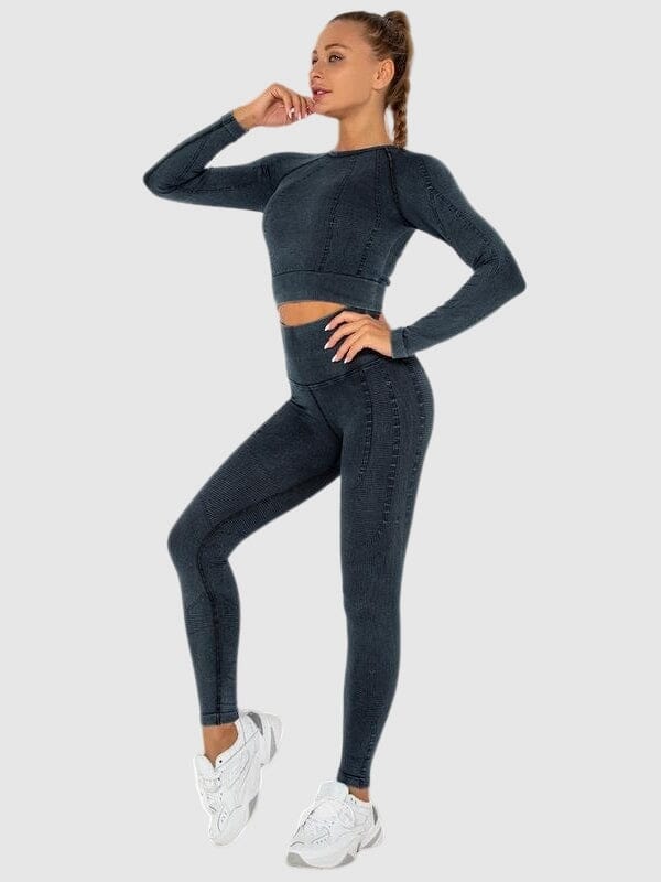 Ensemble Sport Teinté Délavé Ensemble Sport Helanke-Srbija.com : Legging Femme | Vêtements de Sport sa Noir 