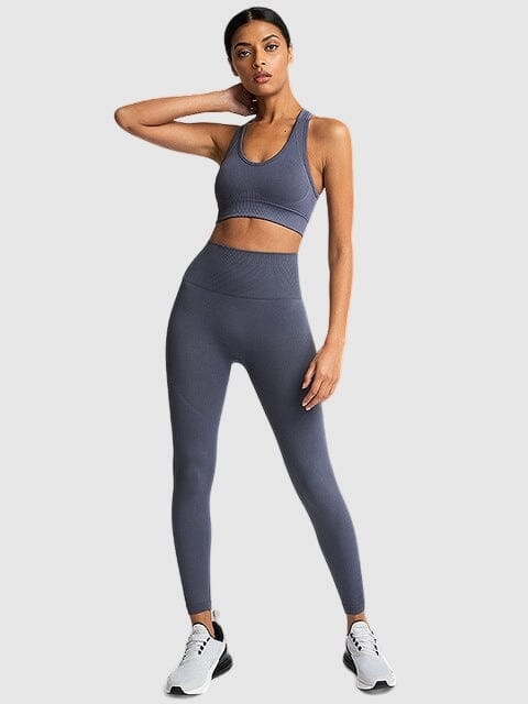 Ensemble Sport Tendance, Legging et Soutien-Gorge Ensemble Sport Helanke-Srbija.com : Legging Femme | Vêtements de Sport sa Gris 