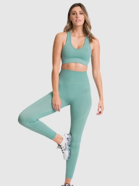 Ensemble Sport Tendance, Legging et Soutien-Gorge Ensemble Sport Helanke-Srbija.com : Legging Femme | Vêtements de Sport sa Turquoise 