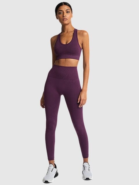 Ensemble Sport Tendance, Legging et Soutien-Gorge Ensemble Sport Helanke-Srbija.com : Legging Femme | Vêtements de Sport sa Violet foncé 