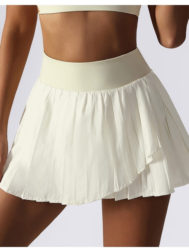 Jupe Sport Avec Short Shorts Helanke-Srbija.com sa Blanc cassé 