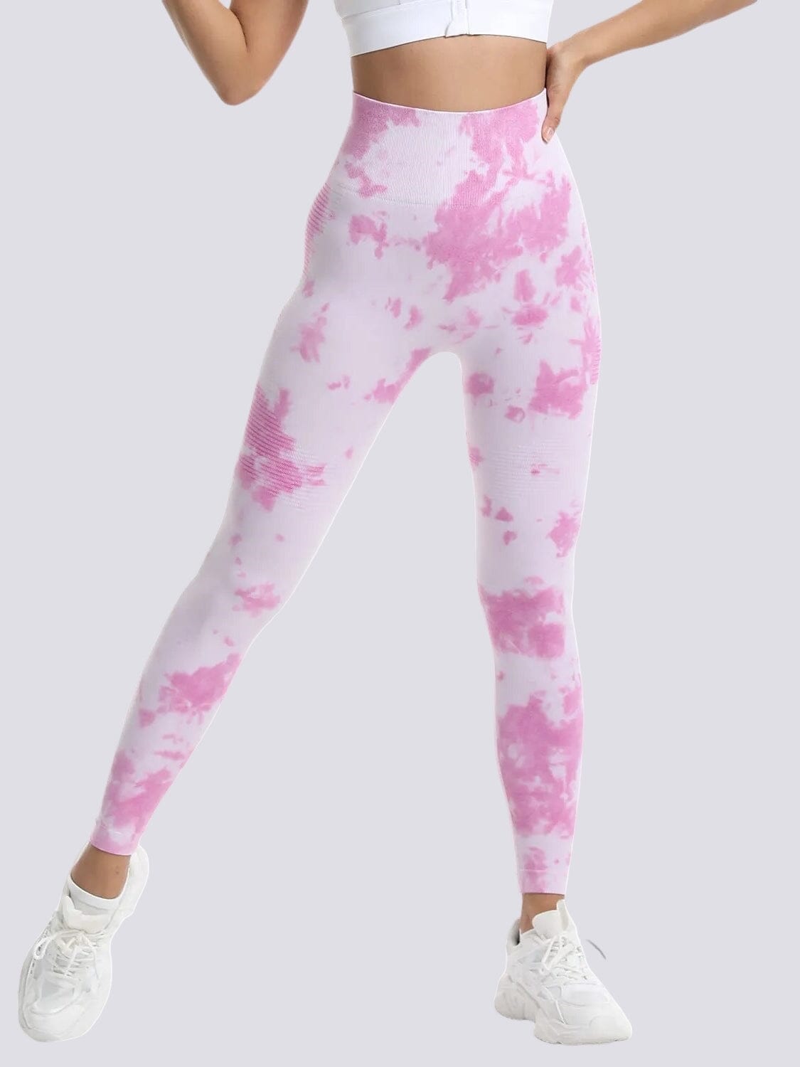 Legging Amincissant Gainant Push Up Leggings Helanke-Srbija.com sa Blanc rosé 