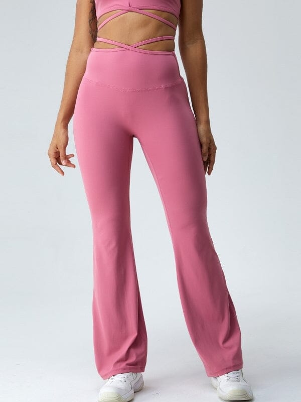 Legging Ample Taille Croisée Leggings Helanke-Srbija.com sa Rose 